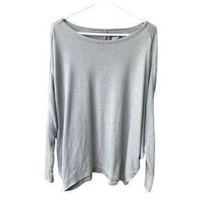 Lands End size L dolman sleeves sweater. Neutral Light grey